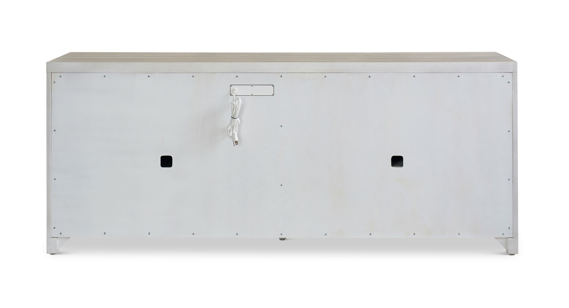River Rock Lattice Credenza