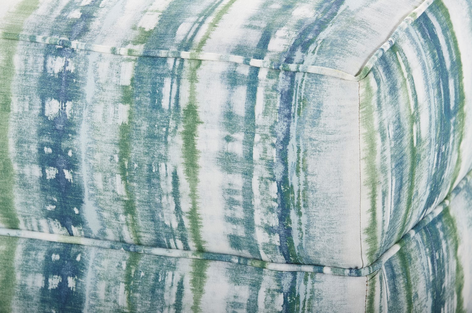 Wave Small Rectangular Cocktail Ottoman