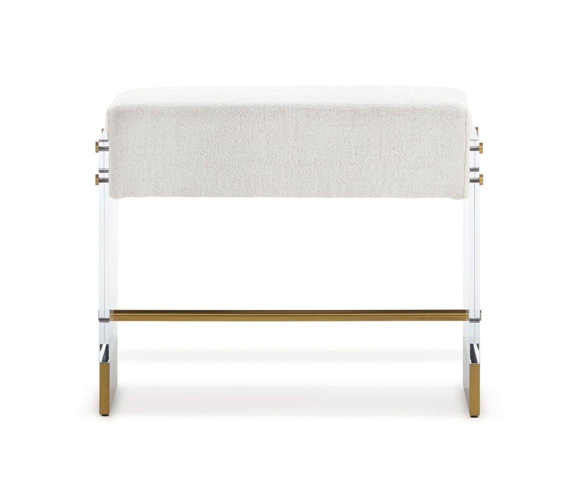 Apparition Small Bench - Ecru