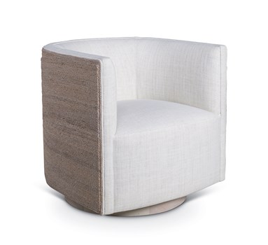 Ingrid Woven Swivel Chair