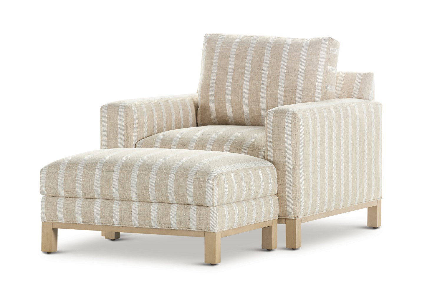 Chronicle Chair & Ottoman