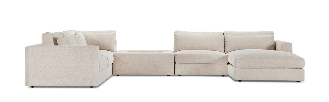 Leone Sectional II - Reverse Configuration