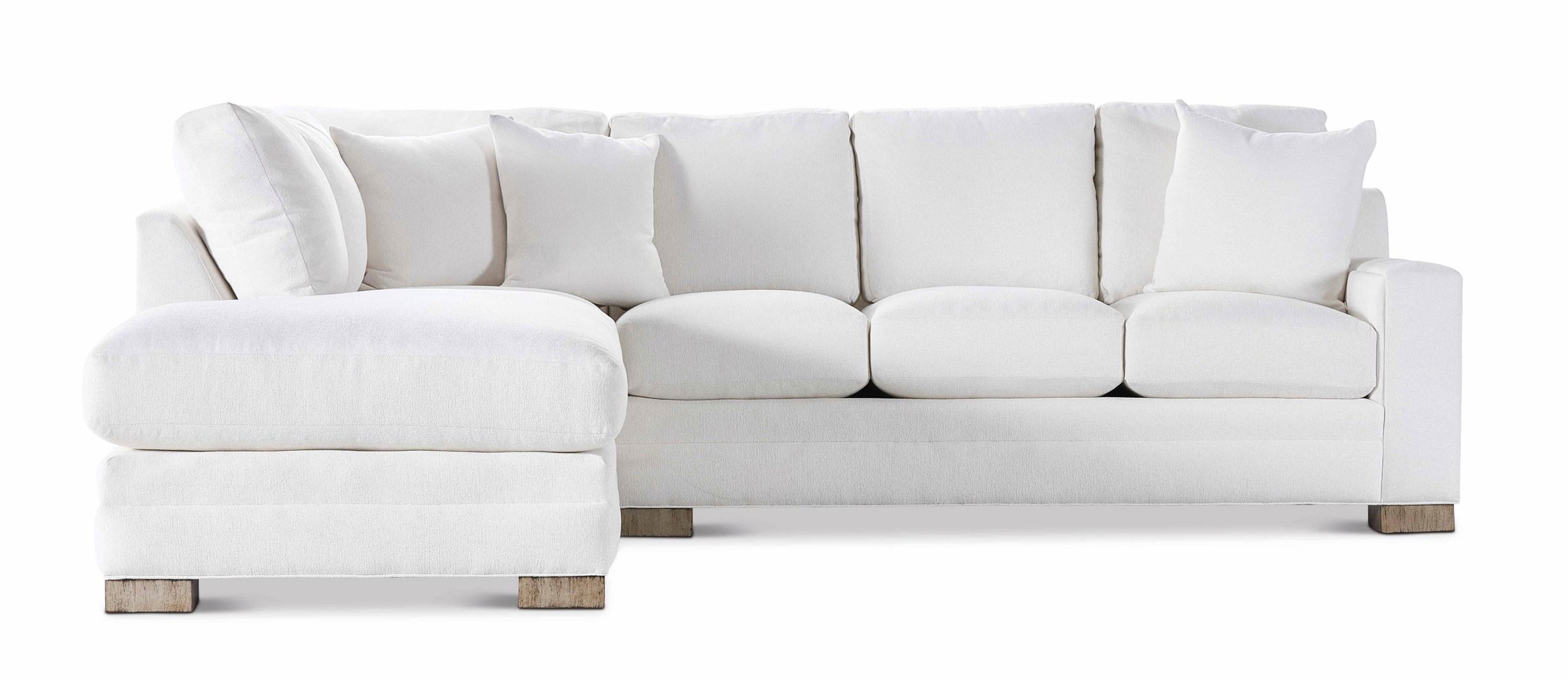 Flagler II Plush Sectional - Reverse Configuration