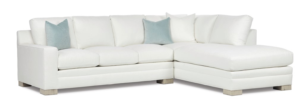 Flagler Plush Sectional - Reverse Configuration