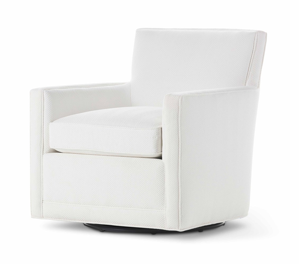Marley Swivel Chair - White