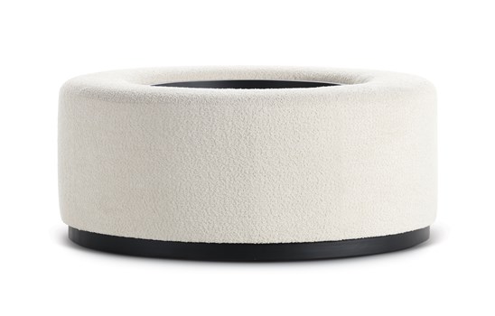 Leonor Round Storage Ottoman