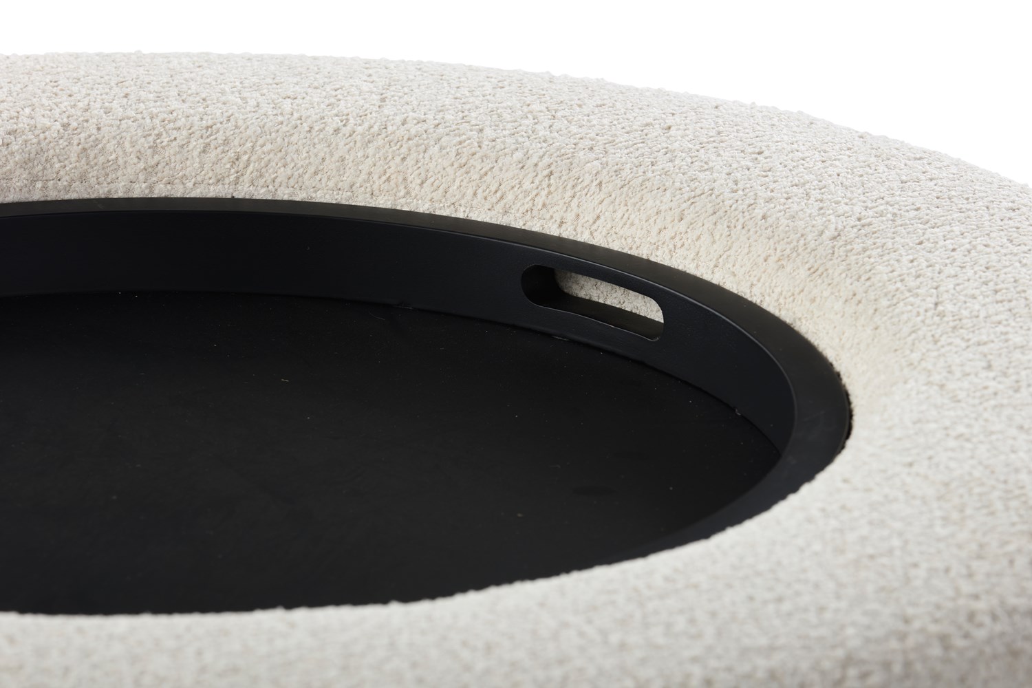 Leonor Round Storage Ottoman