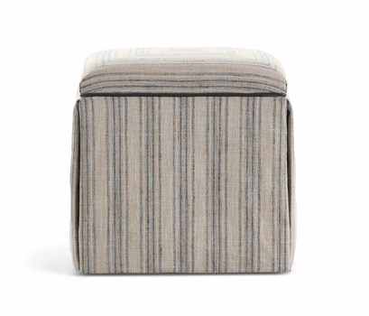 Lily Skirted Storage Ottoman