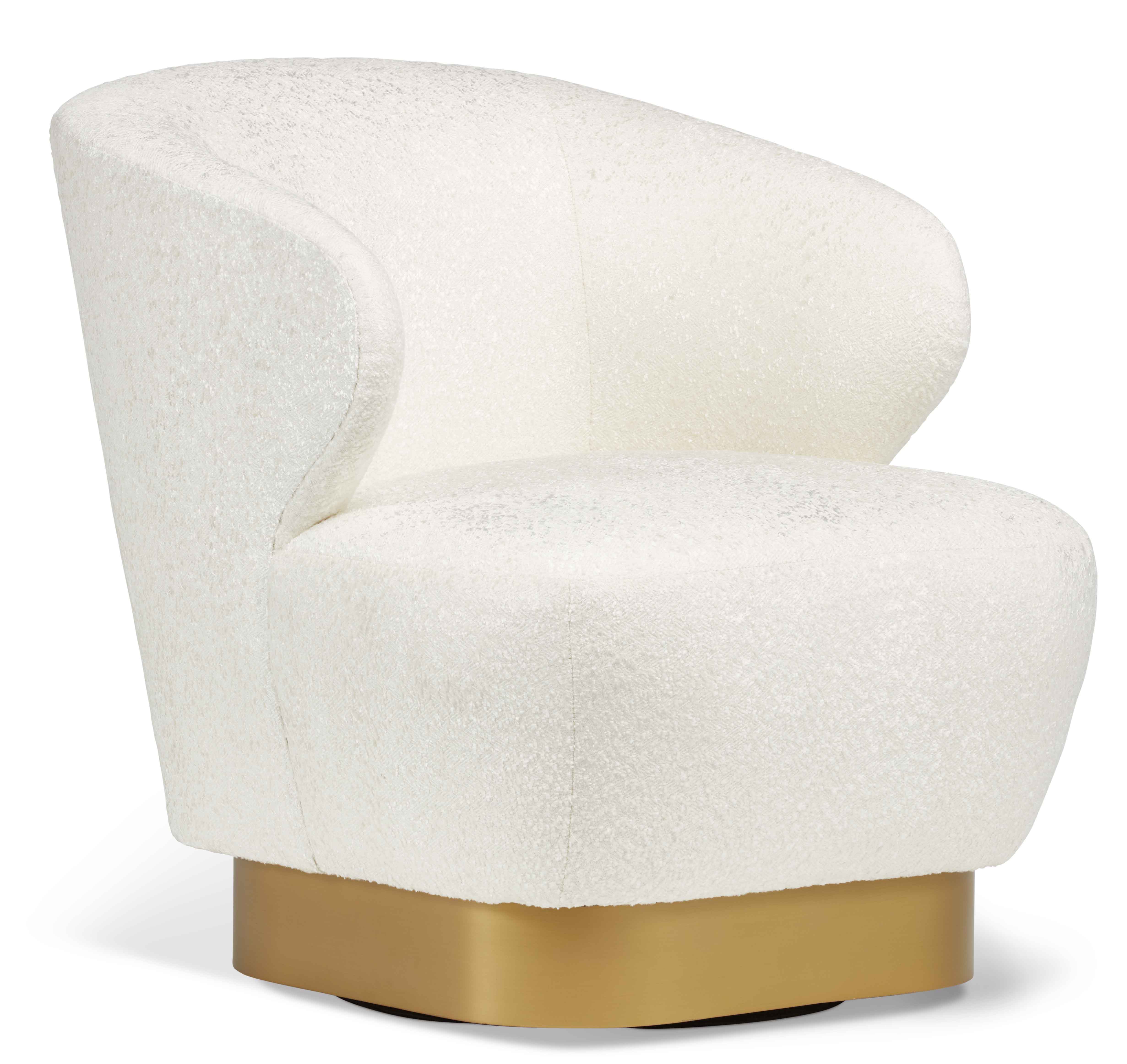 Lambert Swivel Chair : living room : chairs u0026 chaises : baker | Robb u0026  Stucky