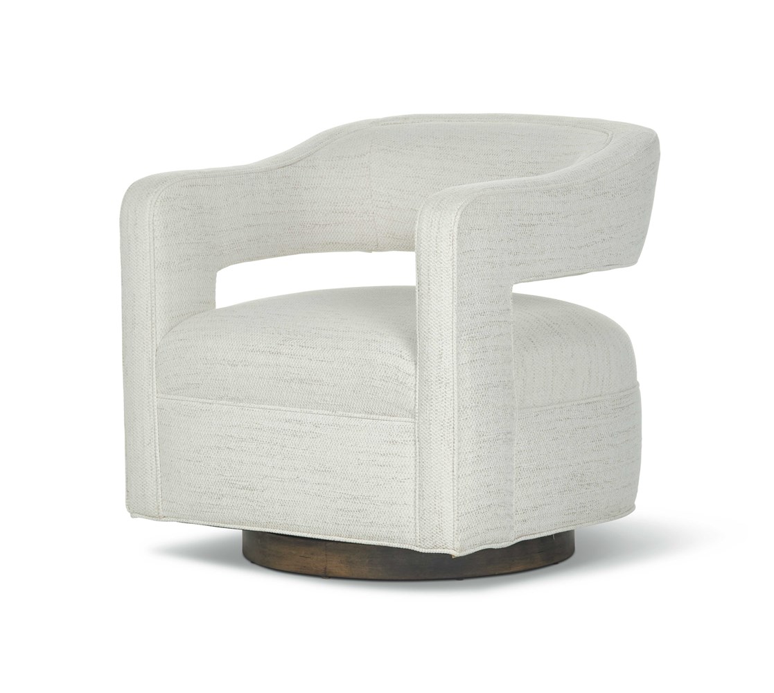 Max Swivel Chair - White