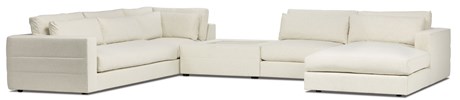 Leone Sectional - Reverse Configuration Leone Sectional - Reverse Configuration