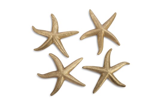 Medium Gold Leaf Starfish Medium Gold Leaf Starfish