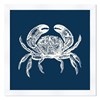 Crab In Blue Reverse