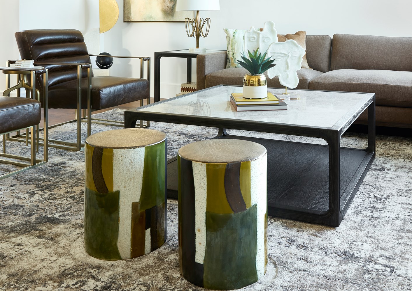 Graph Garden Stool