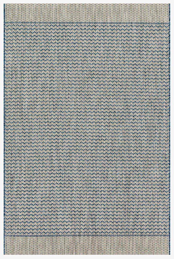 7'10" X 10 Isle Grey/Blue Rug