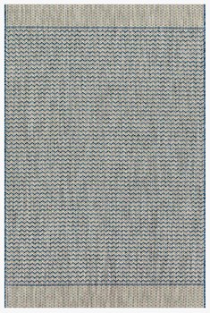 7'10" X 10 Isle Grey/Blue Rug