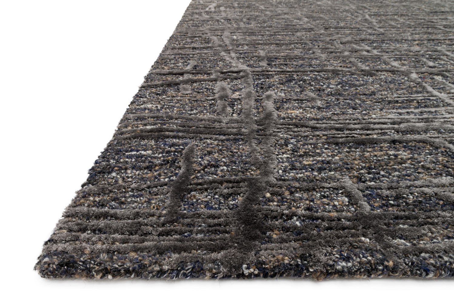 7'9" X 9'9" Juneau Charcoal/Charcoal Rug