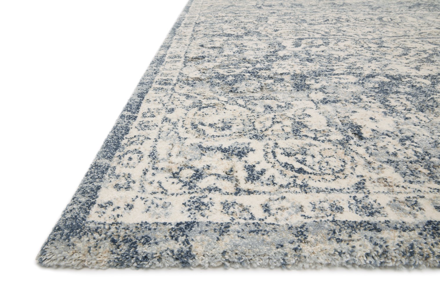 7.10X10.10 THeory Rug - Ivory Blue