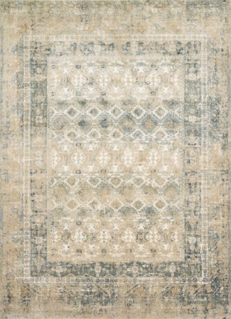 8X10 James Rug - Sand/Ocean