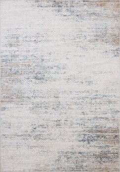 Townes Rug - Ivory/Sky 6.7X9.2"