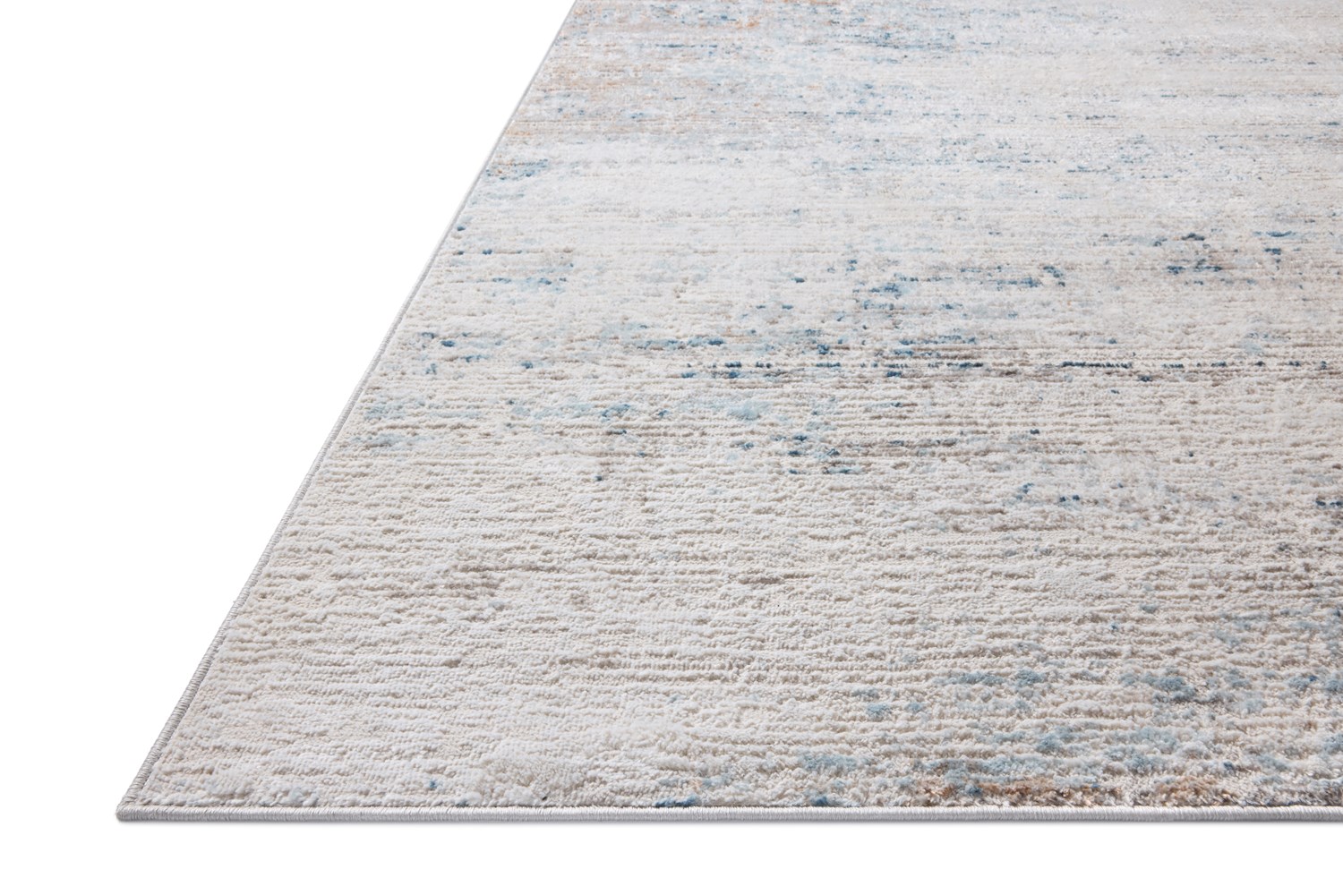 Townes Rug - Ivory/Sky 6.7X9.2"