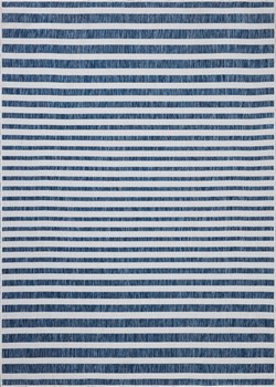 Easton Outdoor Rug Denim/Ivory 5.3X7.6