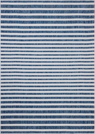 Easton Outdoor Rug Denim/Ivory 5.3X7.6