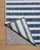 Easton Outdoor Rug - Denim/Ivory 7X10