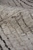 8' X 10' Gray Hand Knotted Rug