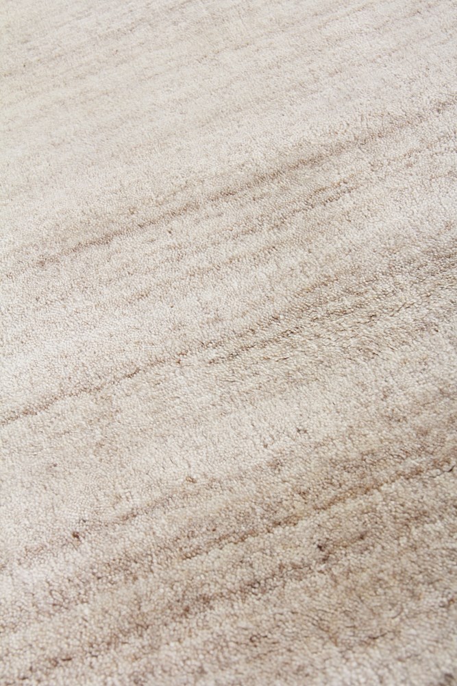 8' X 10' Beige Handmade Rug