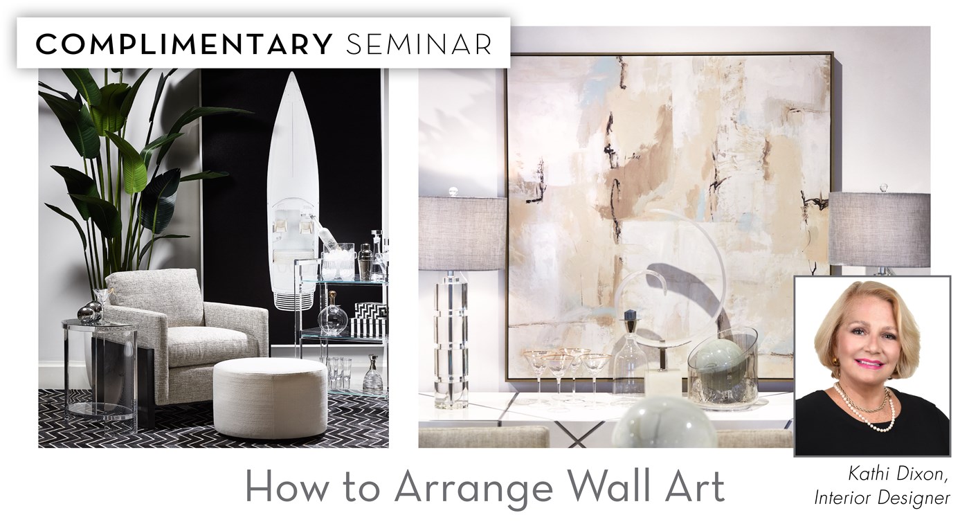 How to Arrange Wall Art - Boca Raton
