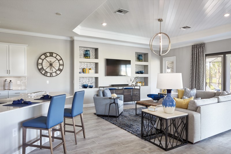 COMING SOON The Lantana LaMorada by Lennar Homes : Model Home Interiors