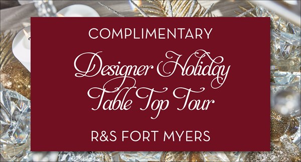 Designer Holiday Table Top Tour - Fort Myers