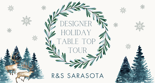 Designer Holiday Table Tops - Sarasota