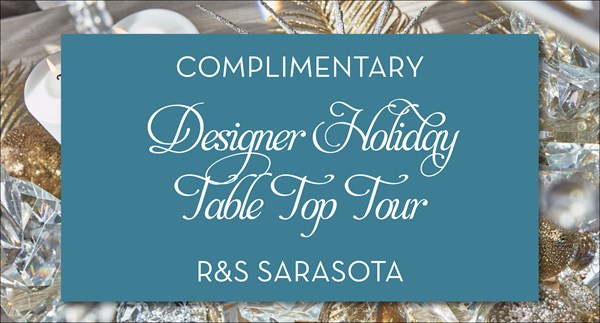 Designer Holiday Table Top Tour - Sarasota
