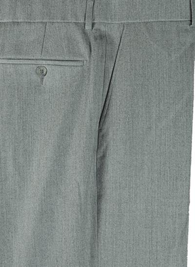 silver grey flannel