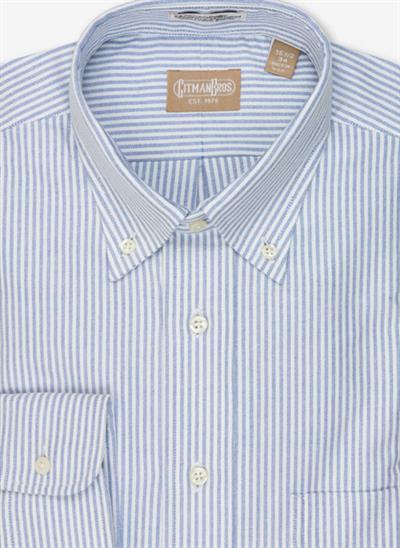 blue cambridge stripe