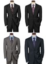 Hart Schaffner Marx Tailored Regular Chicago Fit Single-Pleat