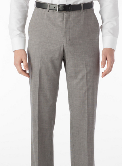 slim fit dress slacks Calvin Klein Dress Pant Men's 34"x29" Slim Fit Flat Front Stretch Blue   Prime Buy Direct