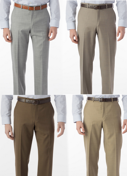 Ballin Classic<br>Super 120's Wool Serge<br>Flat Front-2 Fits