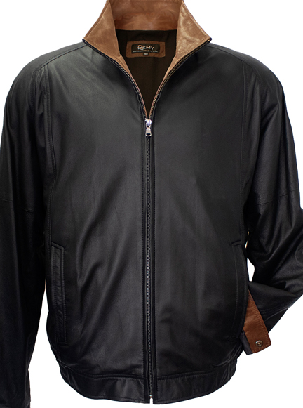 Remy Leather Classic Waist Jacket Style 6040 - Menswear | The Hub LTD